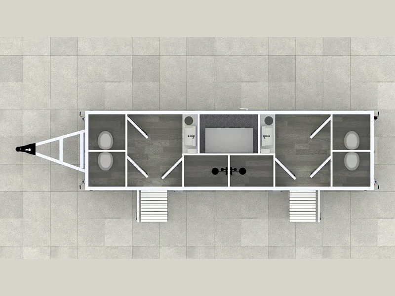 Multi-Stall Shower Trailers