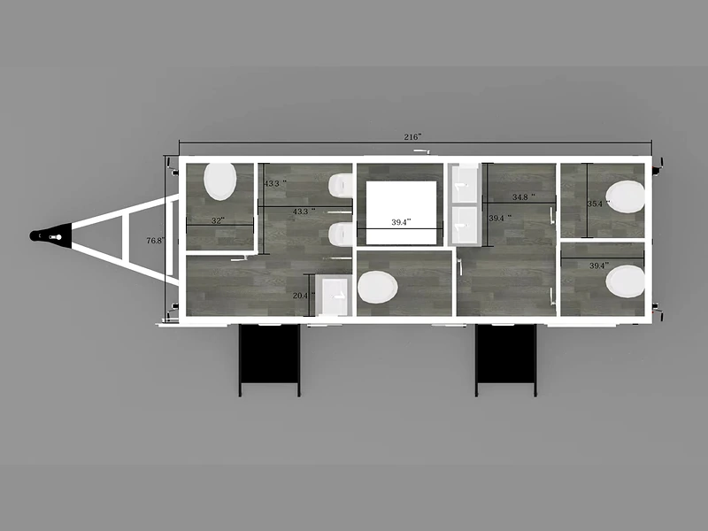 Trailer Size and Room Layout