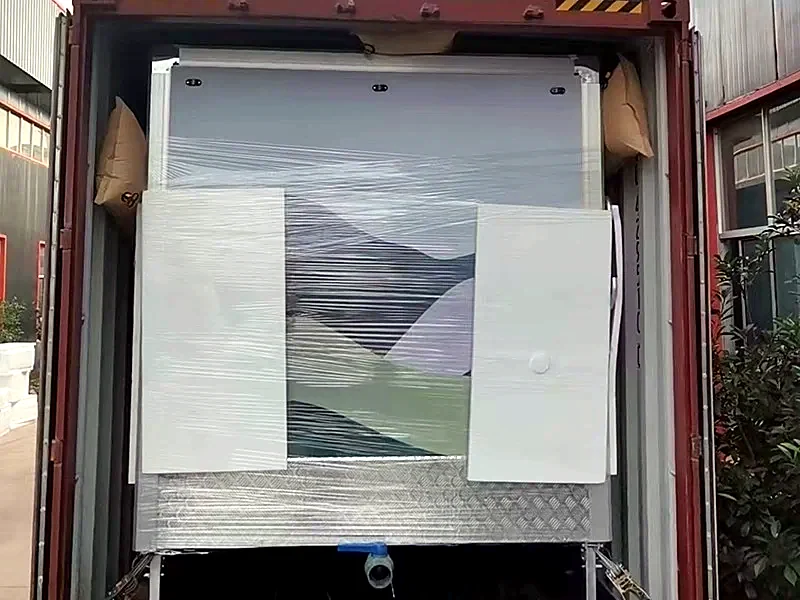 YRTrailer manufacturing and export process